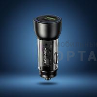 АЗУ блок питания Monarch CC30 PD 30W + 18W USB, черный