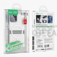 Чехол Hoco Premium Magnetic series airbag, iPhone 15 Pro Max, transparent