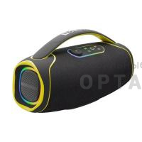 Колонка портативная DEFENDER Beatbox 100 100Вт, BT/FM/USB/TF/IPX5/TWS, черно-желтый (1/4)