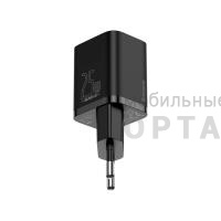 СЗУ комплект Type-c to Type-c Baseus Super Si Quick Charger 1C 25W EU Sets Black СЗУ комплект Type-c to Type-c Baseus Super Si Quick Charger 1C 25W EU Sets Black