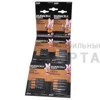 Элемент питания DURACELL LR03 отрывной BASIC 4*4 BL16  (16/240/31680)