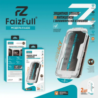 Стекло защитное антишпион FaizFull. FH400, с автоустановкой, в комплекте 2шт, для iPhone 13/13 Pro/14/16E