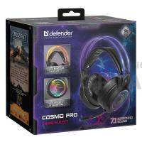 Наушники игровые Defender Cosmo PRO объемный звук 7.1, RGB, 2.1 м (1/12)