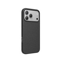 Чехол, KEEPHONE LYCUCCI MAGSAFE SILICONE LEATHER CASE для iPhone 17 Air BLACK