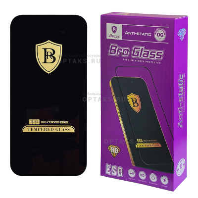 Стекло защитное Bro Glass OG, в пачке 10шт, (заказ кратно10шт/цена за 1шт), Honor 90 Lite